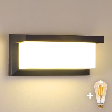 Brilagi - LED-dæmpbar udendørs væglampe BRICKY 1xE27/6W/230V 2700-6500K IP54 antracit