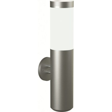 Brilagi - LED dæmpbar udendørs væglampe ELIA 1xE27/6W/230V 2700-6500K IP44 Wi-Fi mat krom