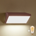 Brilagi - LED dæmpbar udendørs væglampe TRIANGLE 1xE27/6W/230V 2700-6500K IP65 brun