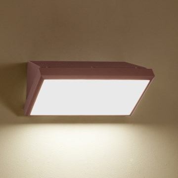 Brilagi - LED dæmpbar udendørs væglampe TRIANGLE 1xE27/6W/230V 2700-6500K IP65 brun
