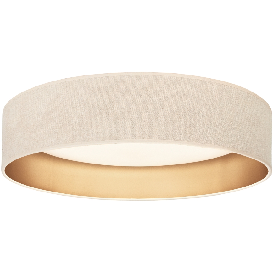 Brilagi - Dæmpbar LED-loftlampe VELVET SMARTIX LED/24W/230V 3000-6000K Ø 45 cm cremefarvet/guld Wi-Fi Tuya Beacon + fjernbetjening