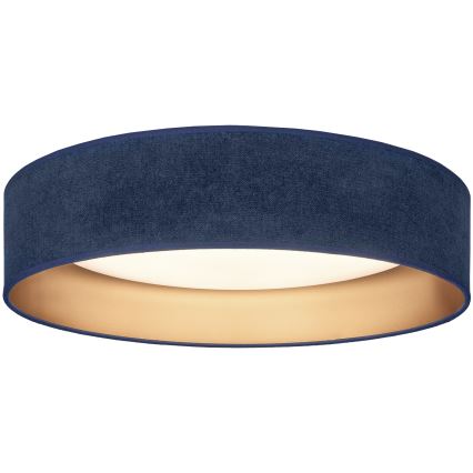 Brilagi - Dæmpbar LED-loftlampe VELVET SMART VARI LED/24W/230V 3000-6500K Ø45 cm blå/guld + fjernbetjening