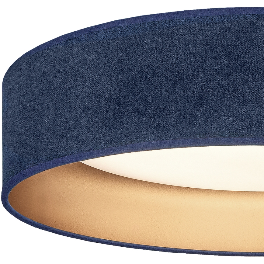 Brilagi - Dæmpbar LED-loftlampe VELVET SMART VARI LED/24W/230V 3000-6500K Ø45 cm blå/guld + fjernbetjening