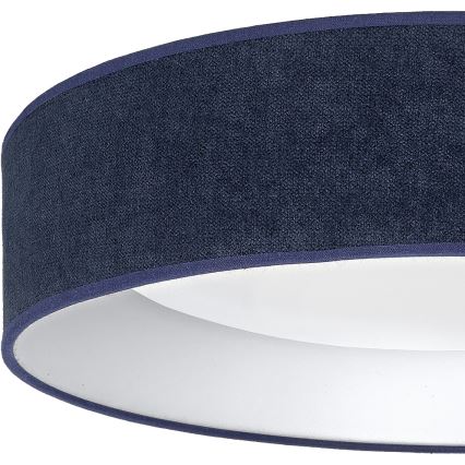Brilagi - LED-dæmpbar loftlampe VELVET SMART VARI LED/36W/230V 3000-6500K Ø 55 cm blå + fjernbetjening