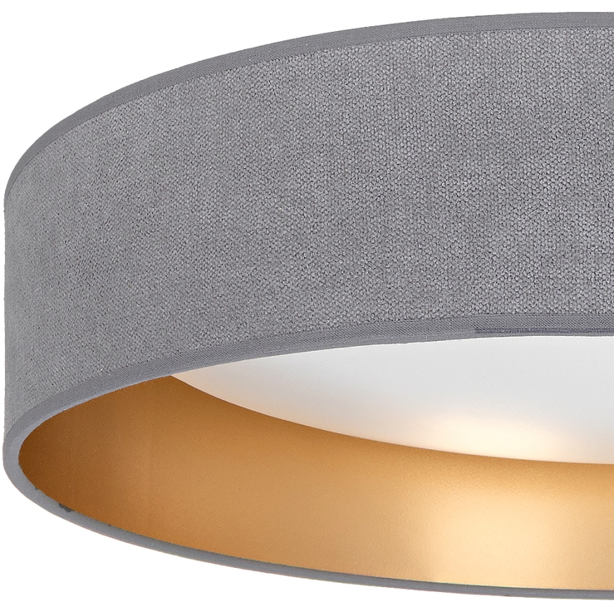 Brilagi - Dæmpbar LED-loftlampe VELVET SMART VARI LED/36W/230V 3000-6500K Ø 55 cm grå/guld + fjernbetjening