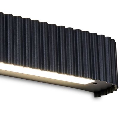Brilagi - LED-dæmpbar væglampe FALCON MODERN LED/14W/230V 3000-6000K 40 cm sort + fjernbetjening