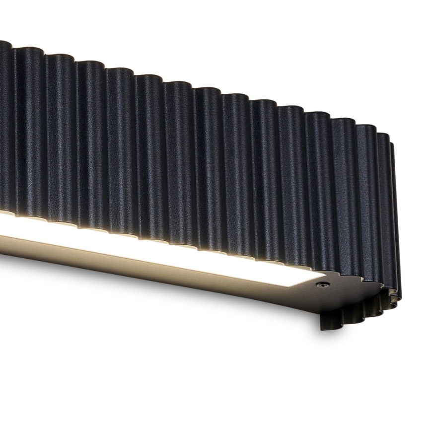 Brilagi - LED-dæmpbar væglampe FALCON MODERN LED/14W/230V 3000-6000K 40 cm sort + fjernbetjening