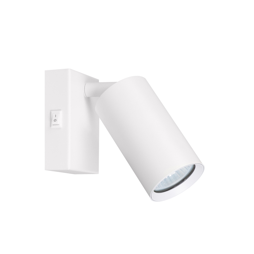 Brilagi - LED RGBW dæmpbar vægspot med afbryder SELE 1xGU10/4,8W/230V 3000K hvid + fjernbetjening