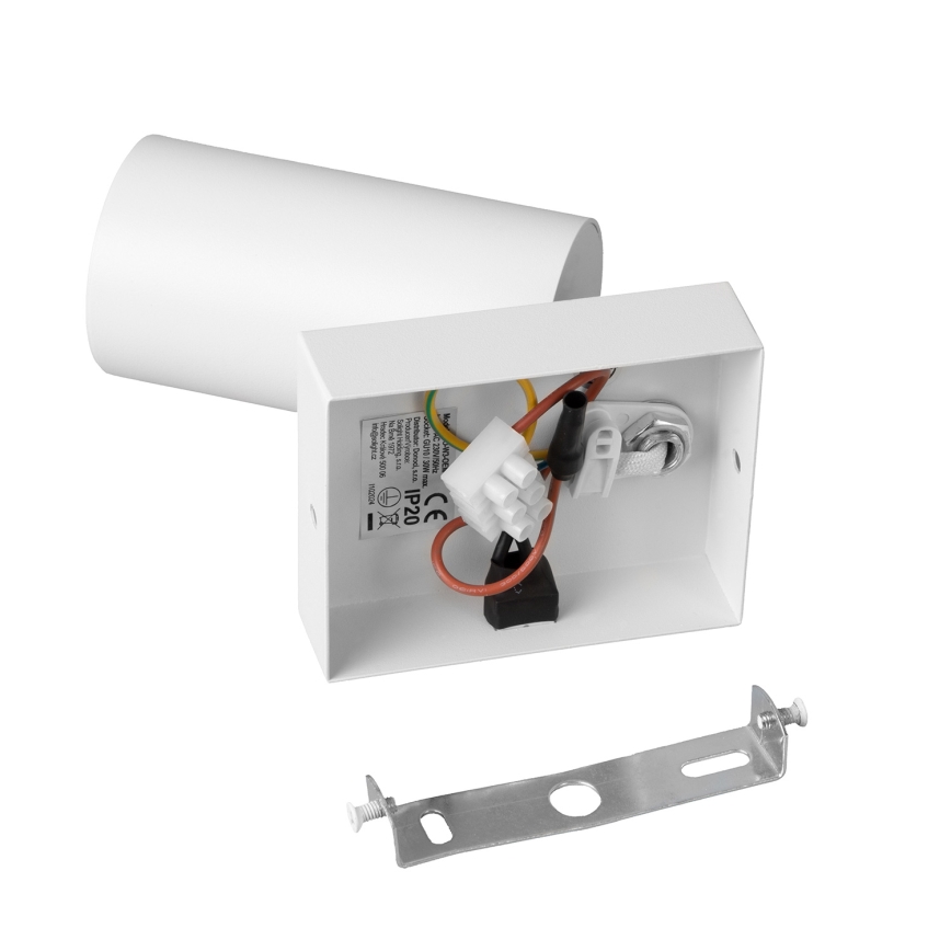 Brilagi - LED RGBW dæmpbar vægspot med afbryder SELE 1xGU10/4,8W/230V 3000K hvid + fjernbetjening