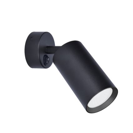 Brilagi - LED RGBW dæmpbar vægspot SELE 1xGU10/4,8W/230V 3000K sort + fjernbetjening