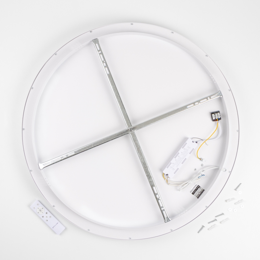 Brilagi - Dæmpbar LED-loftlampe FALCON II LED/108W/230V 3000–6500K Ø 80 cm, hvid + fjernbetjening