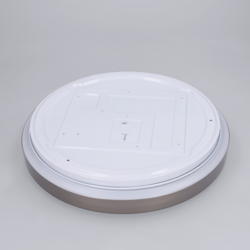 Brilagi - LED Dæmpbar loftlampe FANCIA LED/48W/230V 3000-6500K Ø 39 cm sølv + fjernbetjening