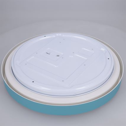Brilagi - LED dæmpbar loftlampe MATTEO LED/48W/230V 3000-6500K Ø 41 cm turkis + fjernbetjening