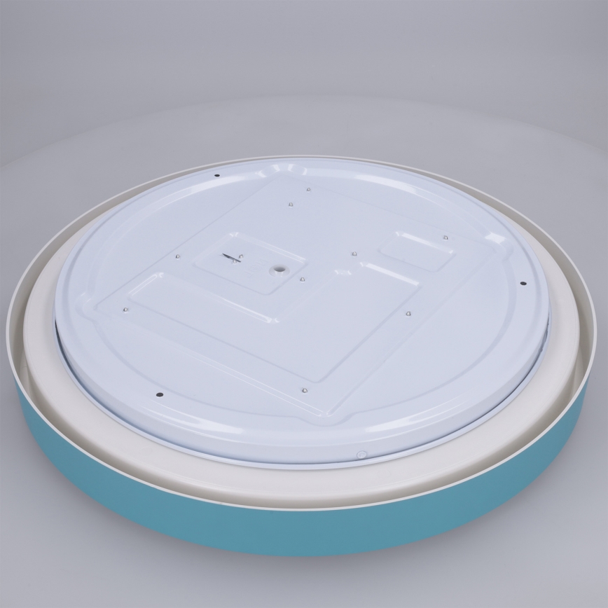 Brilagi - LED dæmpbar loftlampe MATTEO LED/48W/230V 3000-6500K Ø 41 cm turkis + fjernbetjening