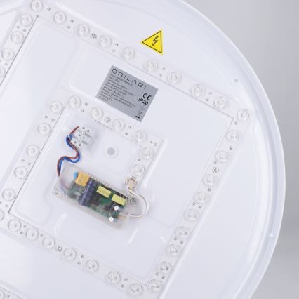 Brilagi - LED-dæmpbar loftlampe NANCI LED/60W/230V 3000-6500K Ø 49 cm hvid + fjernbetjening