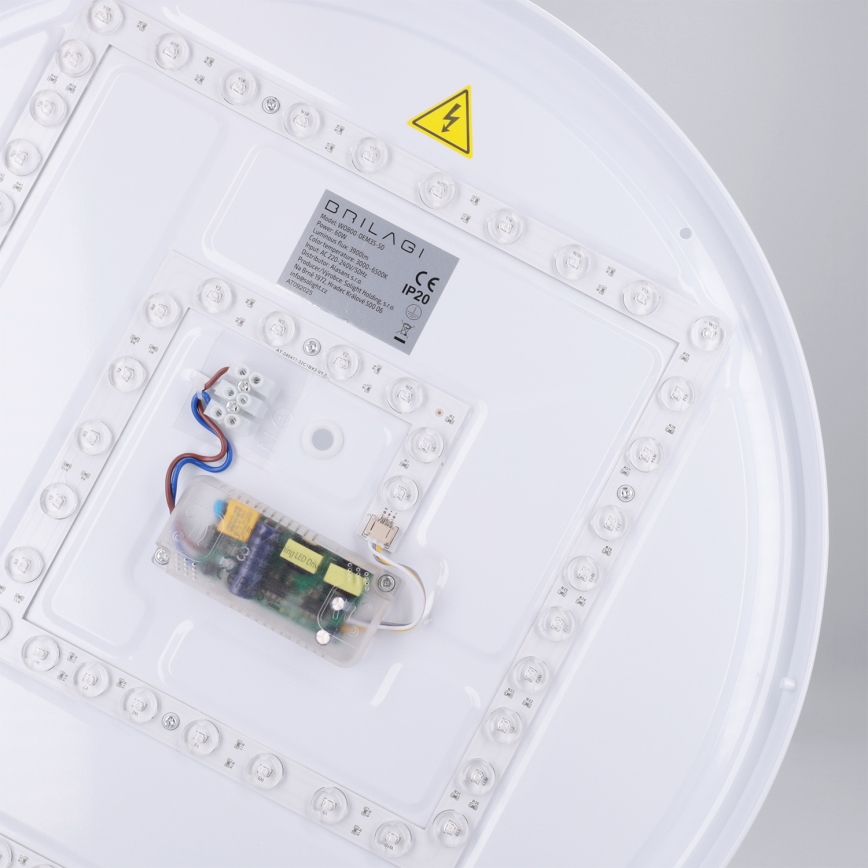 Brilagi - LED-dæmpbar loftlampe NANCI LED/60W/230V 3000-6500K Ø 49 cm hvid + fjernbetjening