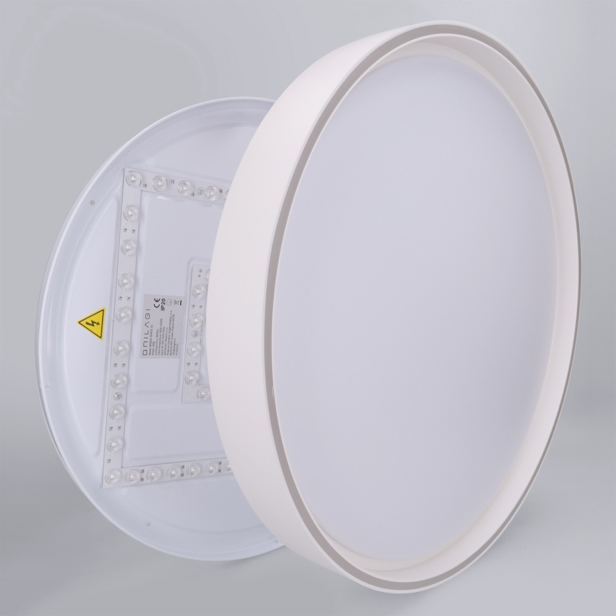 Brilagi - LED-dæmpbar loftlampe NANCI LED/60W/230V 3000-6500K Ø 49 cm hvid + fjernbetjening