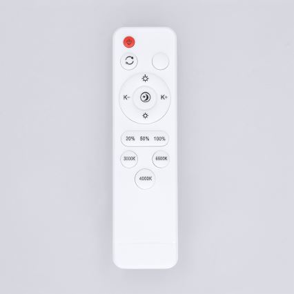 Brilagi - LED-dæmpbar loftlampe NANCI LED/60W/230V 3000-6500K Ø 49 cm hvid + fjernbetjening