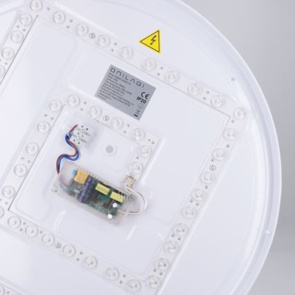 Brilagi - LED-dæmpbar loftlampe NANCI LED/60W/230V 3000-6500K Ø 49 cm hvid + fjernbetjening