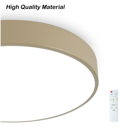Brilagi - Dæmpbar LED-loftlampe POOL LED/36W/230V 3000-6000K Ø 30 cm beige + fjernbetjening