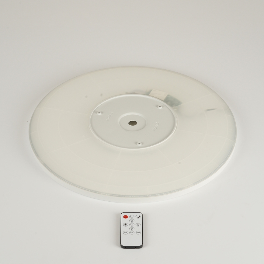 Brilagi - LED Dæmpbart loftlampe ULTRA SLIM LED/24W/230V 2700-6500K Ø 42 cm hvid + fjernbetjening