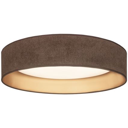 Brilagi - Dæmpbar LED-loftsarmatur VELVET SMART VARI LED/36W/230V 3000-6500K Ø 55 cm brun/guld + fjernbetjening