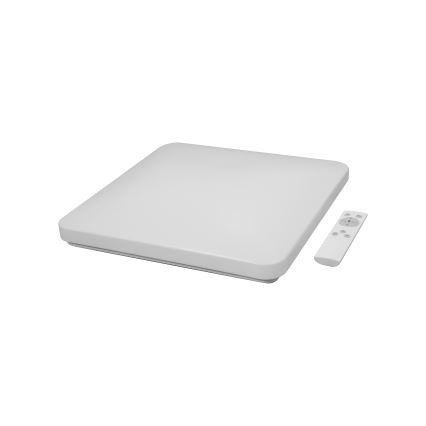 Brilagi - Dæmpbar LED-loftlampe VELVET SQUARE SMART LED/36W/230V 60x60 cm 2700-6500K Wi-Fi Tuya + fjernbetjening beige