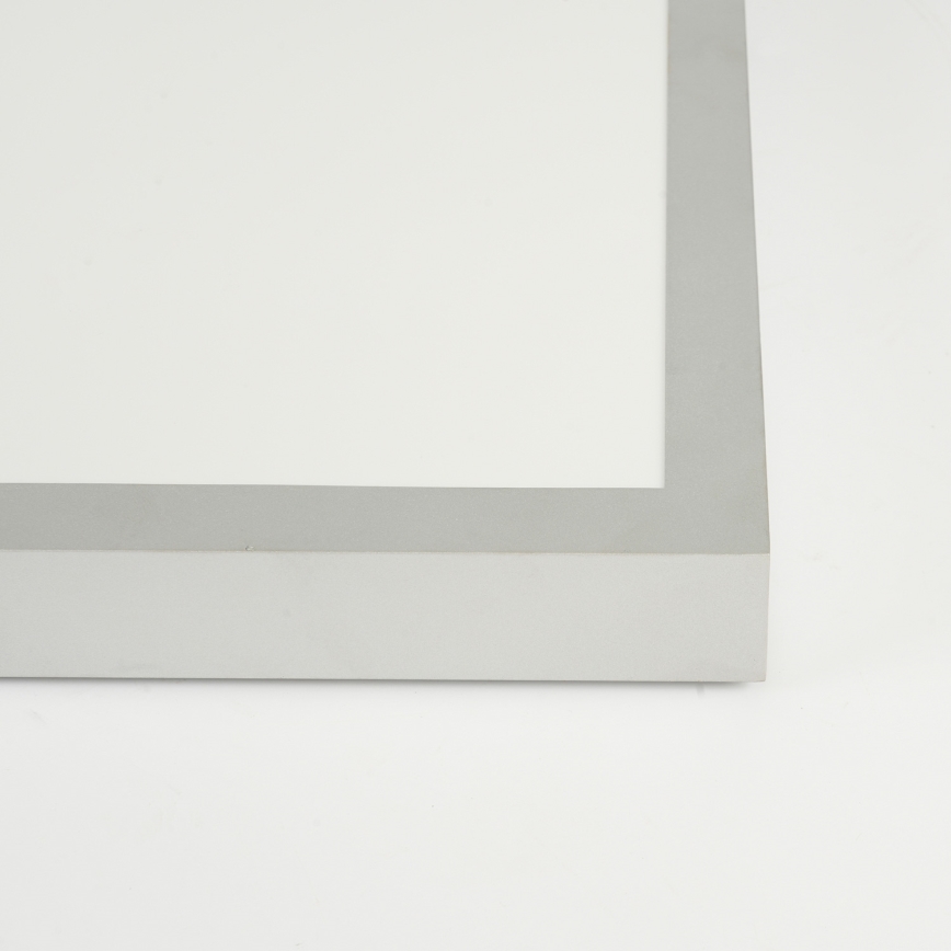 Brilagi - LED Dæmpbar badeværelsesloftlampe FRAME SMART LED/50W/230V 60x60 cm 3000-6000K IP44 sølv + fjernbetjening