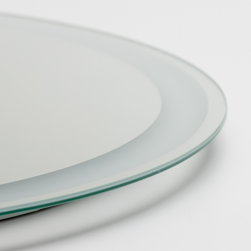 Brilagi - LED opvarmet badeværelsesspejl AVA ECO LED/11,5W/230V Ø 60 cm IP44 CRI 90 dæmpbar + CCT