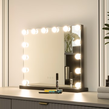 Brilagi - LED Dæmpbart Hollywood Makeup Spejl LED/15W/230V 3000/4000/6500K