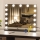Brilagi - LED Dæmpbart Hollywood Makeup Spejl LED/15W/230V 3000/4000/6500K