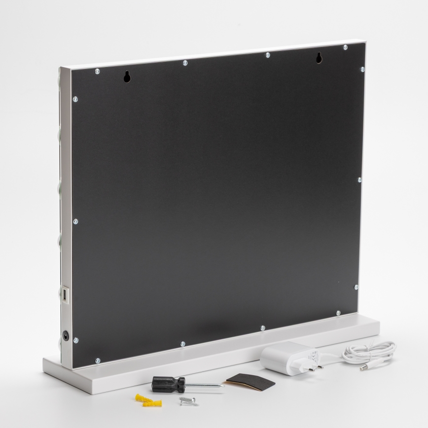 Brilagi - LED Dæmpbart Hollywood Makeup Spejl LED/15W/230V 3000/4000/6500K