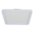 Brilagi - LED-dæmpbart loftarmatur FALCON SLIM LED/50W/230V 3000-6500K 50x50 cm hvid + fjernbetjening