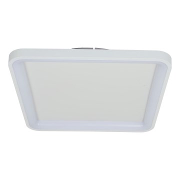 Brilagi - LED-dæmpbart loftarmatur FALCON SLIM LED/50W/230V 3000-6500K 50x50 cm hvid + fjernbetjening