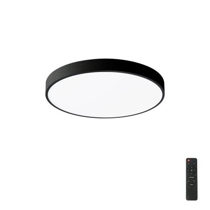 Brilagi - LED Dæmpbart Loftlampe POOL LED/60W/230V 3000-6000K Ø 60 cm sort + afstandsbetjening