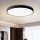 Brilagi - LED Dæmpbart Loftlampe Poolsmart LED/100W/230V 3000-6000K Ø 80 cm Wi-Fi Tuya Sort + Fjernbetjening