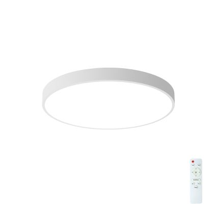 Brilagi - LED Dæmpbart loftlys POOL LED/60W/230V 3000-6000K Ø 60 cm hvid + fjernbetjening