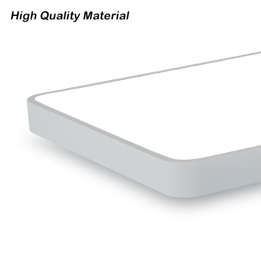 Brilagi - LED Dæmpbar loftlampe POOL LED/48W/230V 3000-6000K 50x50 cm hvid + fjernbetjening
