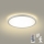 Brilagi - LED dæmpbart lysarmatur med bevægelses- og skumringssensor ULTRA SLIM LED/18W/230V Ø 30 cm + fjernbetjening