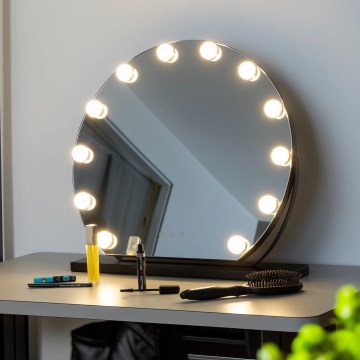 Brilagi - LED Dæmpbart make-up spejl HOLLYWOOD LED/12W/230V 3000/4000/6500K