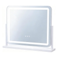Brilagi - LED-dæmpbart makeup-spejl ARIZONA LED/25W/230V 3000/4000/6500K 55x44 cm hvid