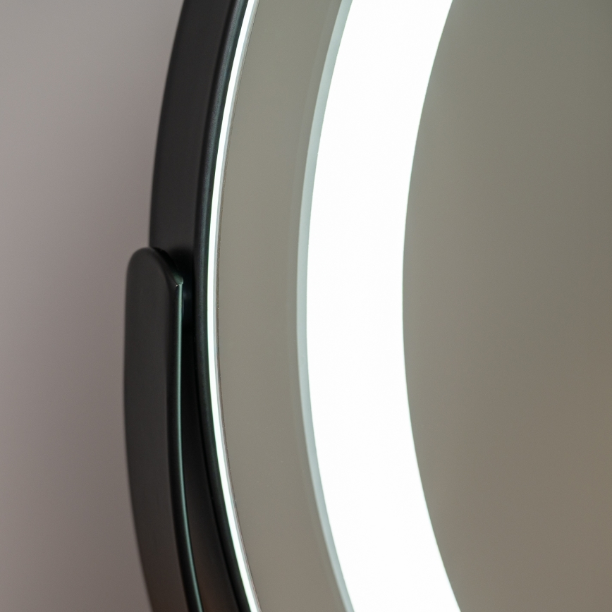 BRILAGI - Dæmpbart LED-makeup-spejl CALIFORNIA LED/14W/230V 3000/4000/6500K 44x40 cm sort
