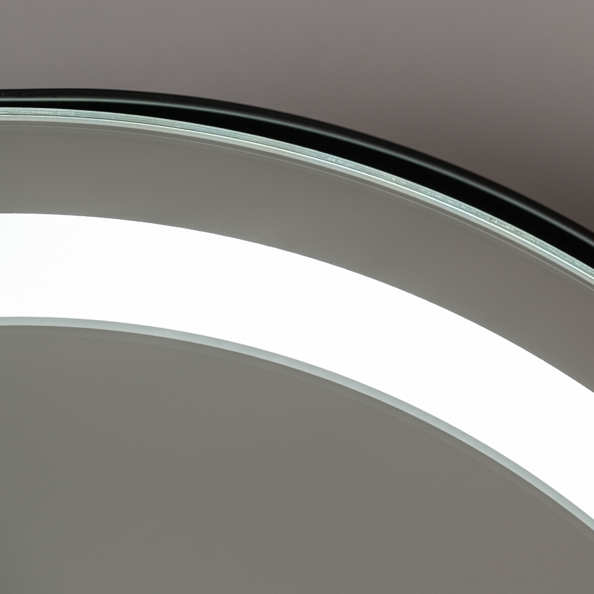 BRILAGI - Dæmpbart LED-makeup-spejl CALIFORNIA LED/14W/230V 3000/4000/6500K 44x40 cm sort