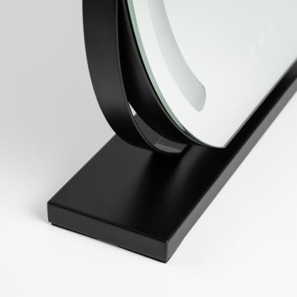 BRILAGI - Dæmpbart LED-makeup-spejl CALIFORNIA LED/14W/230V 3000/4000/6500K 44x40 cm sort