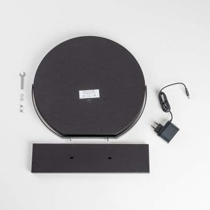BRILAGI - Dæmpbart LED-makeup-spejl CALIFORNIA LED/14W/230V 3000/4000/6500K 44x40 cm sort