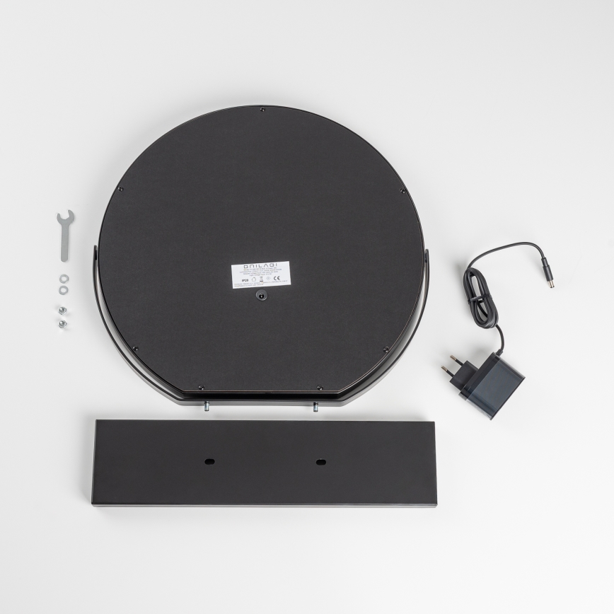 BRILAGI - Dæmpbart LED-makeup-spejl CALIFORNIA LED/14W/230V 3000/4000/6500K 44x40 cm sort