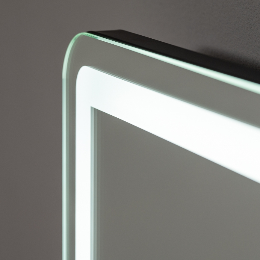 BRILAGI - LED-dæmpbart makeup-spejl CALIFORNIA LED/22W/230V 3000/4000/6500K 58x43 cm sort