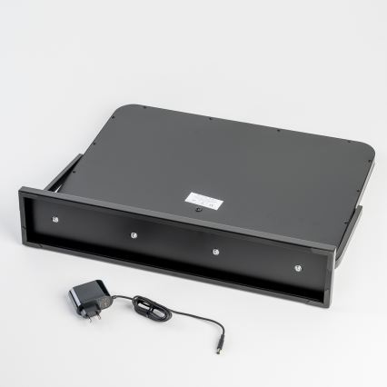 BRILAGI - LED-dæmpbart makeup-spejl CALIFORNIA LED/22W/230V 3000/4000/6500K 58x43 cm sort