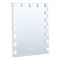 Brilagi - LED-dæmpbart makeupspejl HOLLYWOOD LED/15W/230V 3000/4000/6500K 55x70 cm hvid