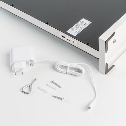 BRILAGI - Dæmpbart LED-makeup-spejl HOLLYWOOD LED/15W/230V CCT + 2x USB 60x50 cm hvid